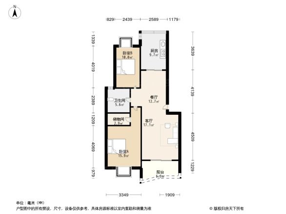大华清水湾花园户型图