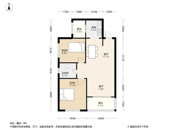 地杰国际城二期户型图