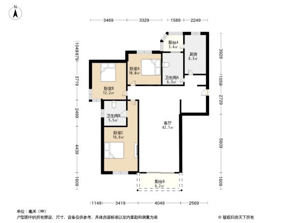 康馨家园户型图