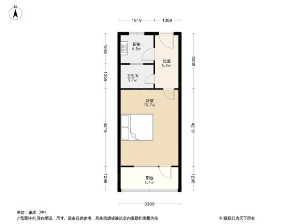 虹仙小区户型图