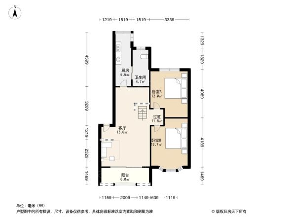 新世纪花苑三期户型图