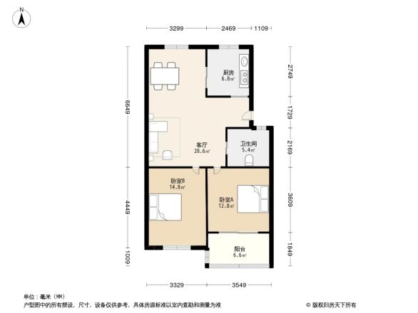 水清二村户型图