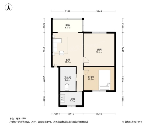 机场新村户型图