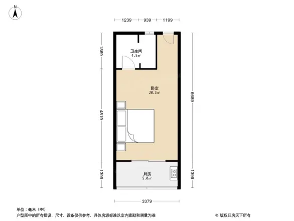 流水苑户型图