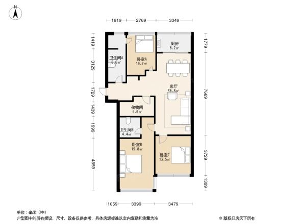 大世界五金城户型图