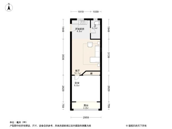 宛南二村户型图