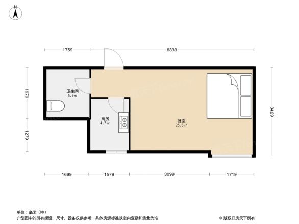 樱花假日户型图