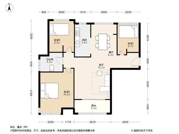 绿地香颂户型图