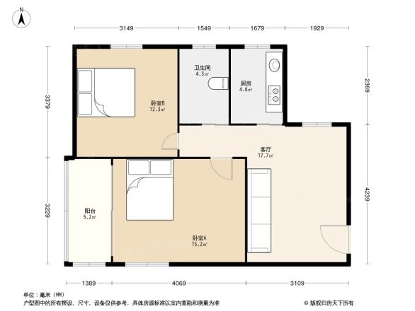 人乐新村户型图