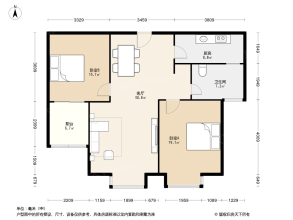 金盛田·锦上户型图