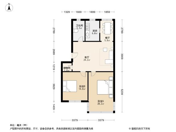 塔城东路492弄小区户型图