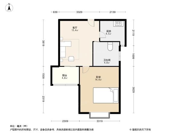 北平家园户型图