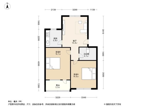 迎园新村三坊户型图