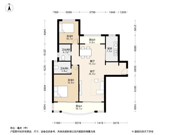 上海康城四期户型图