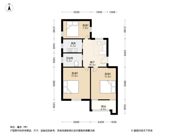 香花新村东区户型图