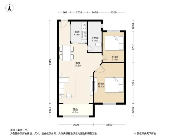金盛田·锦上户型图