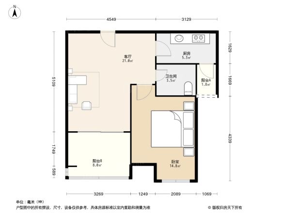 天居玲珑湾户型图