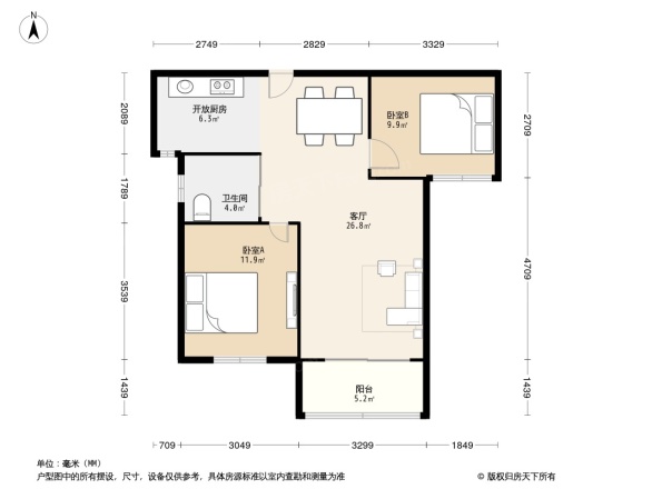 保利叶上海户型图