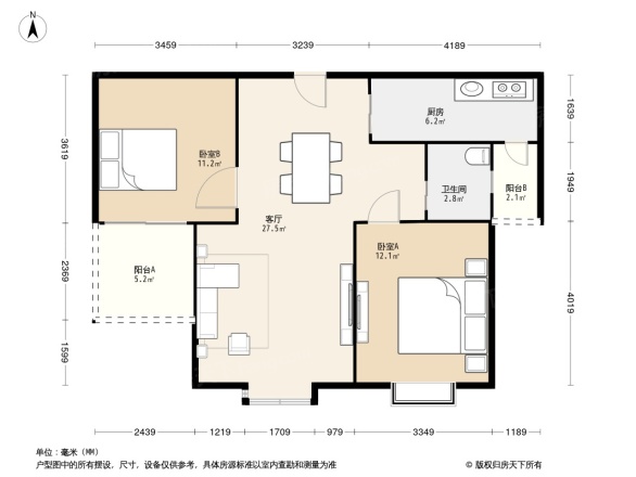 金盛田·锦上户型图