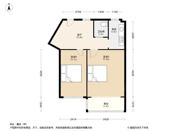 南大路76弄小区户型图