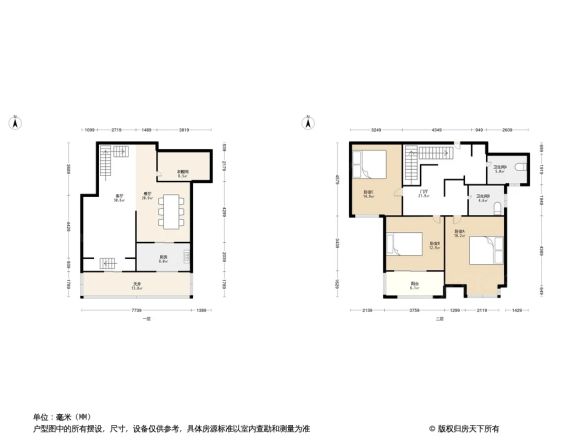 绿洲北水湾名邸户型图