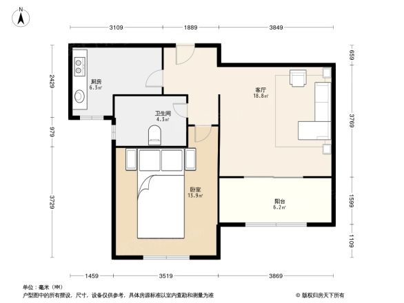 瑞和华苑北区户型图