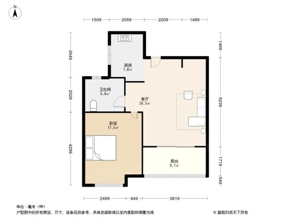 丝庐雅苑户型图