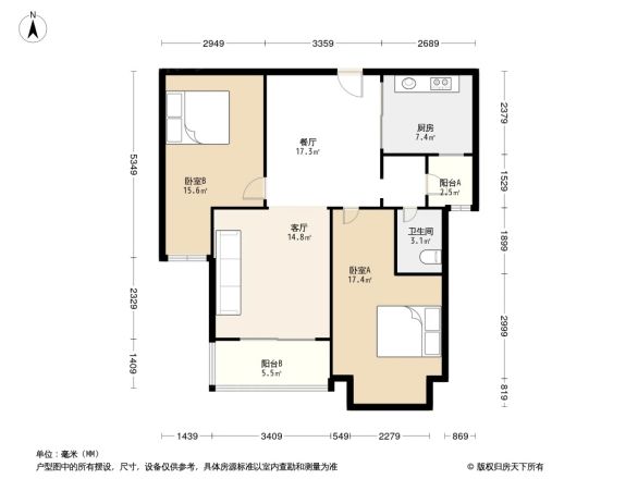 长泰公馆户型图
