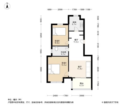 万科尚景苑公寓户型图