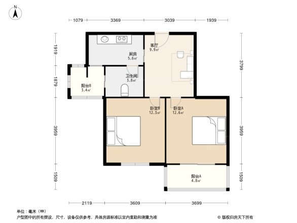 新丰公寓户型图