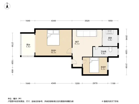 铁路南街小区户型图
