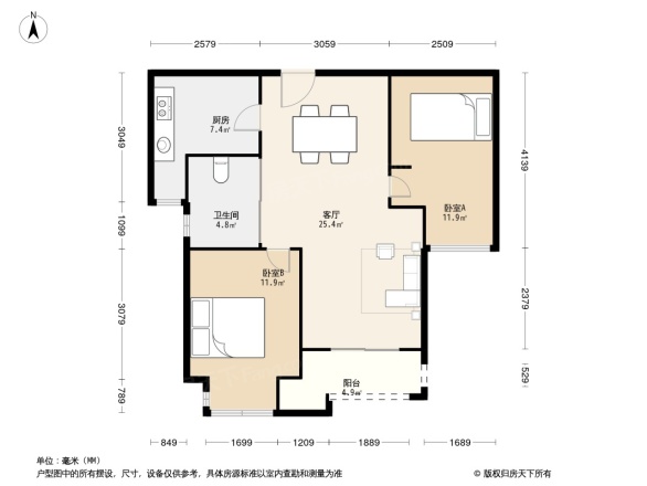 保利叶上海户型图