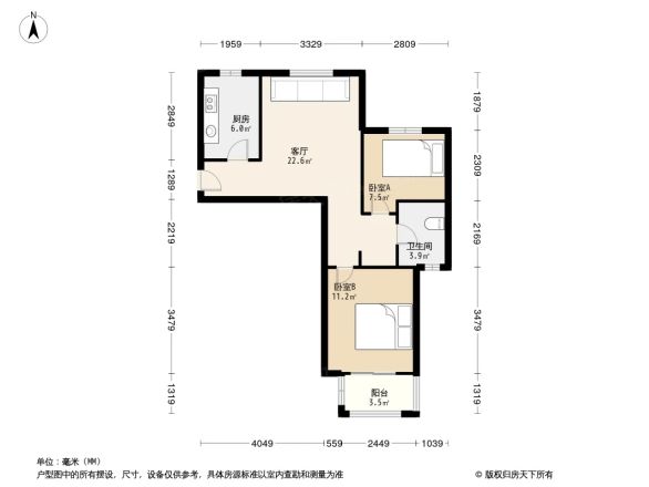 新凯城尚樱苑户型图