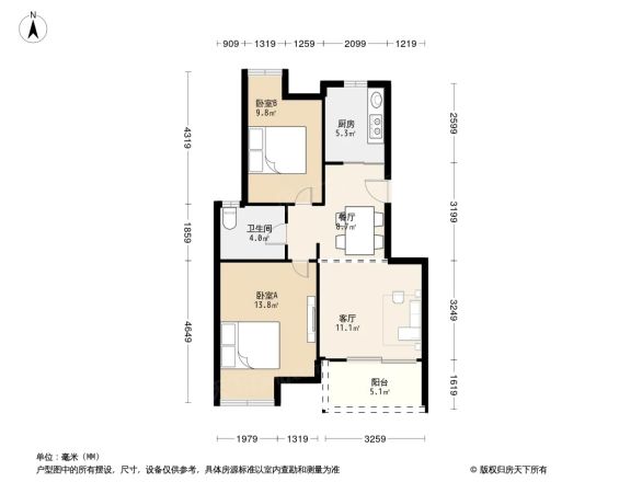 法兰西世家公寓户型图