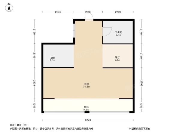 六部口小区户型图