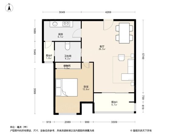 天居玲珑湾户型图