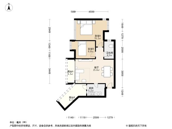 龙湖三千里户型图