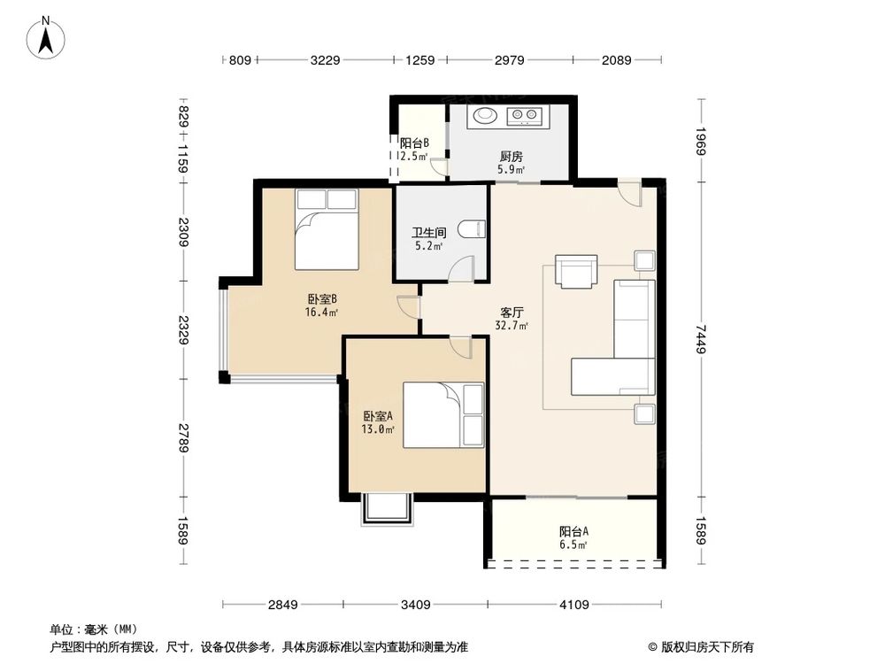相似户型图
