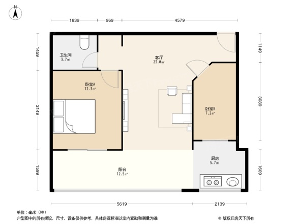西城丽舍户型图