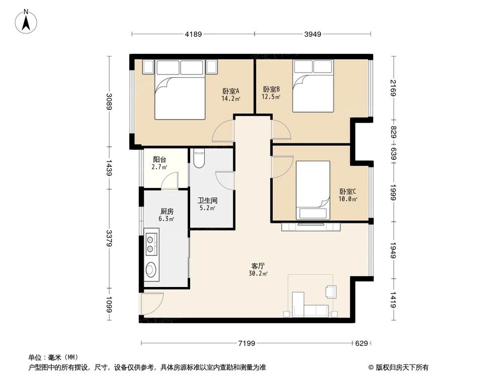 相似户型图