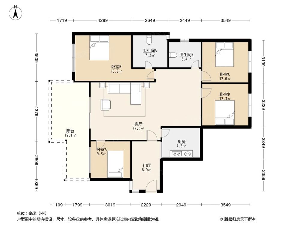 相似户型图