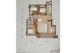 溪山玥4室2厅1厨2卫建面99.00㎡