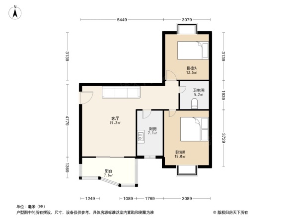 佳和馨居户型图