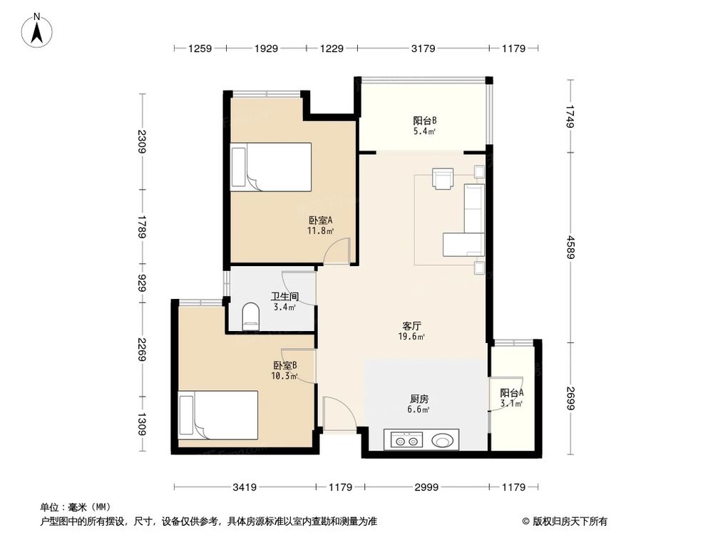 相似户型图