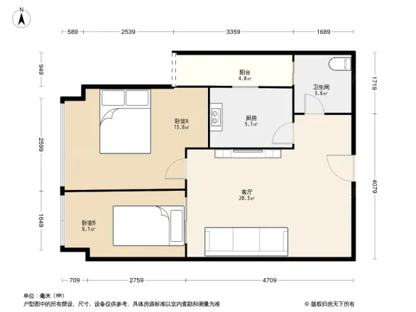 怡景城市花苑户型图