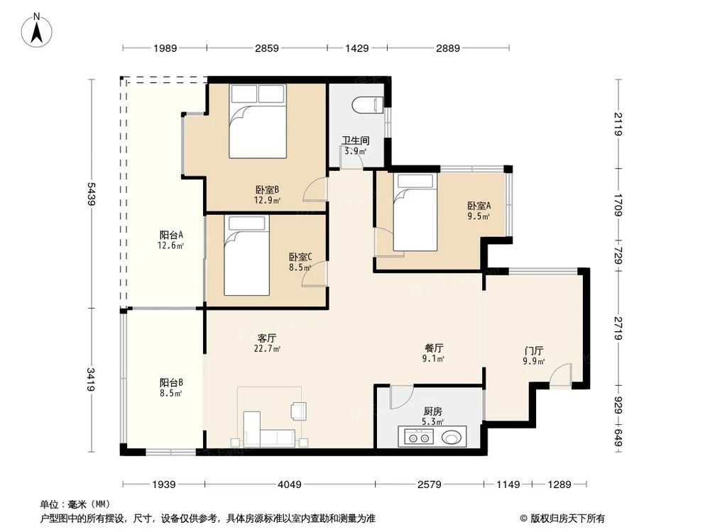 相似户型图