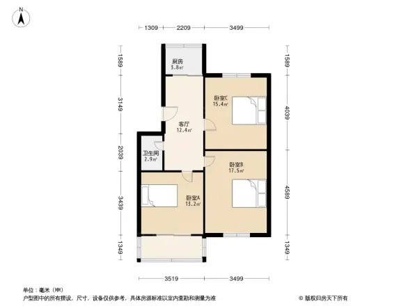玉林东路4号院户型图