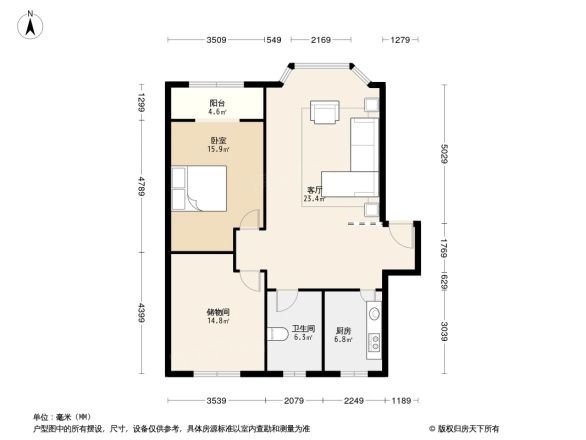 红阳二小区户型图