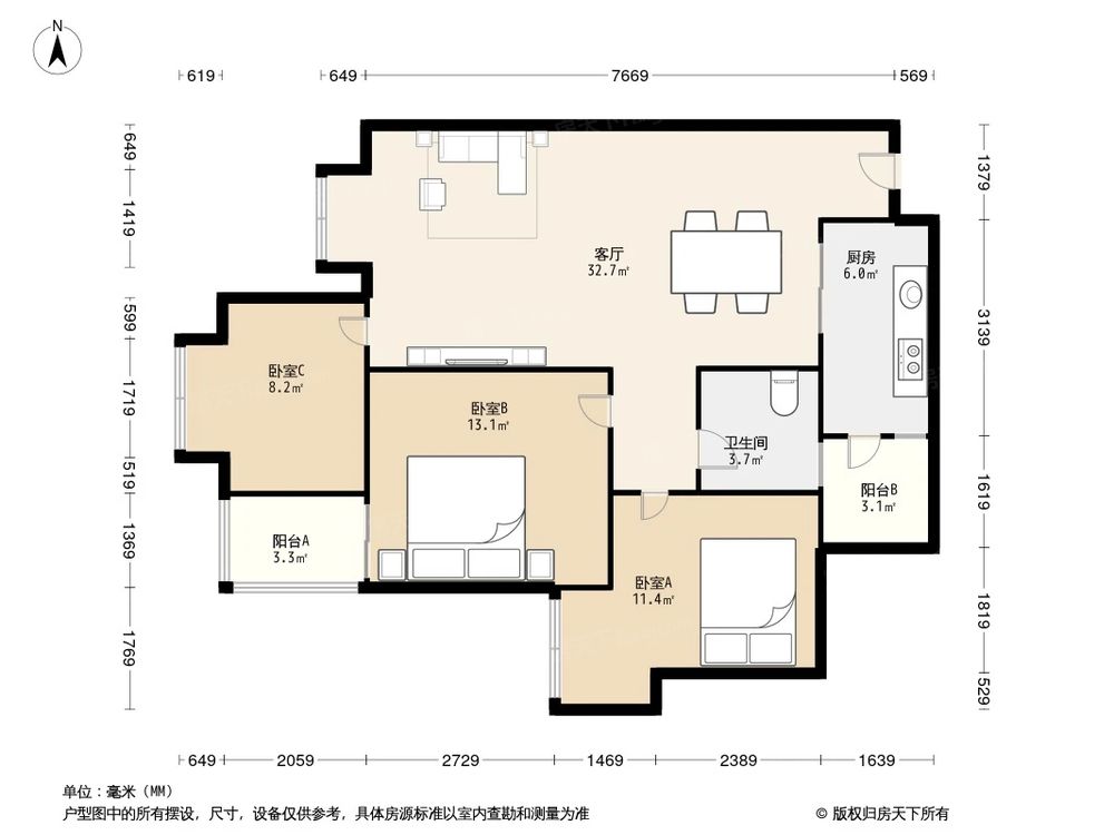 相似户型图