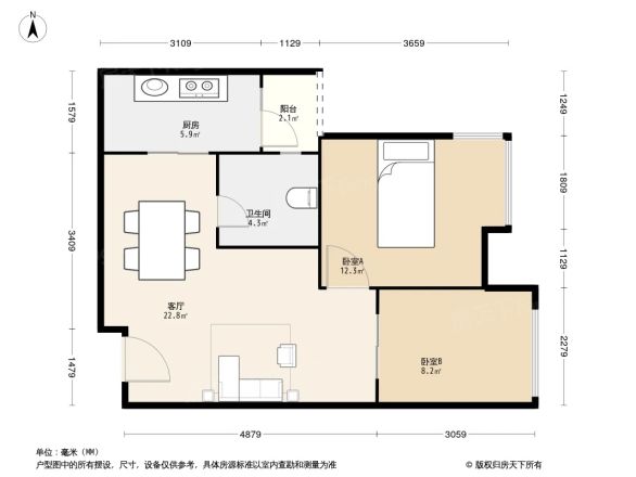 锦丽华庭户型图